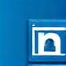 LinkedIn logo icon.